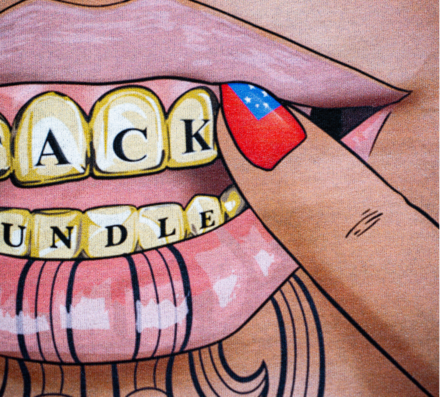 “Gold Grillz” Graphic Tee