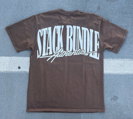 “Bubble Gum” Tee (Brown)